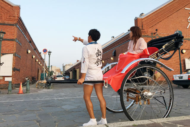 Rickshaw Tours with Local Guides by Local Rickshaw Puller at Sunset When the City is Dyed in Deep Red